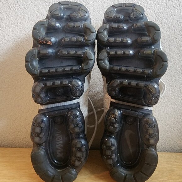 Nike Womens Air VaporMax 2 Running Shoes 942843-010 Grey Metallic Gold Size 10 - Picture 16 of 16